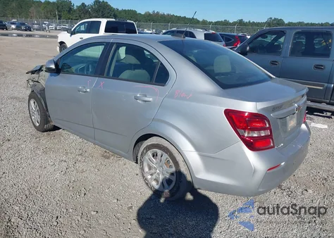 2017 Chevrolet Sonic Ls Auto from USA, damaged, VIN 1G1JB5SH4H4136773